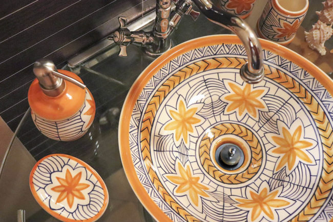 Lavamanos, bath, pascuas, ceramic, topis ceramic, ceramica, topis ceramica