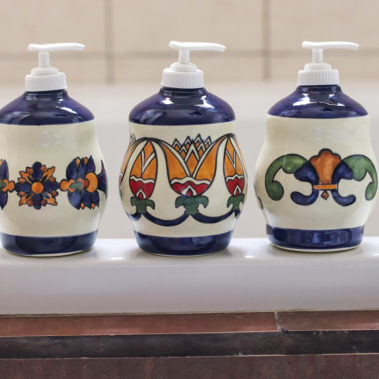Lavamanos, bath, lirio, ceramic, topis ceramic, ceramica, topis ceramica