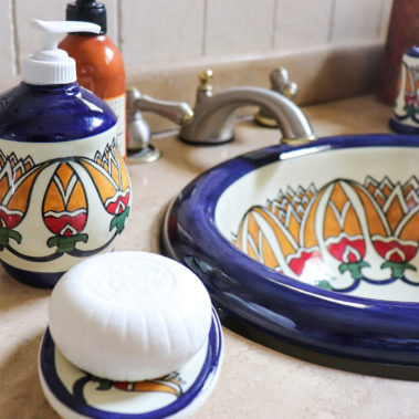 Lavamanos, bath, lirio, ceramic, topis ceramic, ceramica, topis ceramica